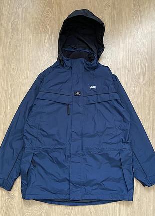 Куртка дощовик / вітровка helly hansen dstl з капюшоном (мембрана helly tech)