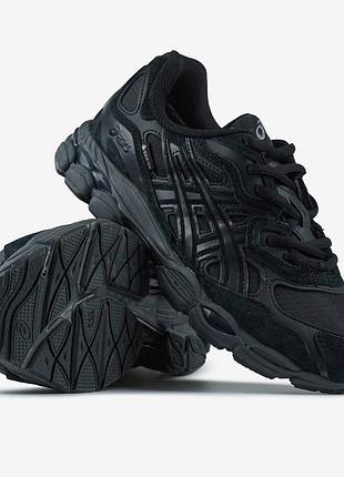 Asics gel-nyc triple black gore-tex  💧 влагозащита/термо ❄️