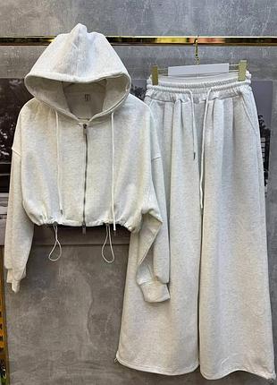 Базовый спортивный костюм двунитка люкс на зияжках✨топ цена и качество