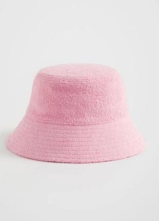 Рожева панама accessoires махрова