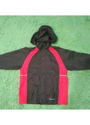 Куртка gelstus ветровка черная с красным