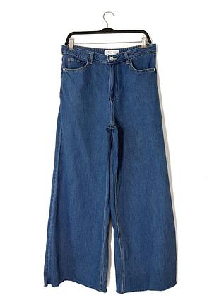 Сині широкі джинси палаццо denim co
