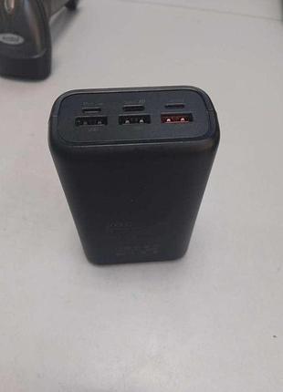 Універсальний зовнішній акумулятор повербанк б/у silicon power qx55 30000mah