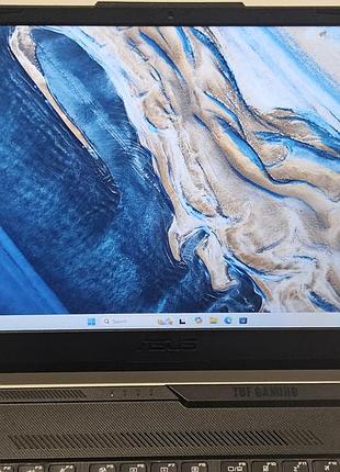 Asus tuf fa506iu/ryzen 7 4800h/16gb ram/ssd 256gb/1660ti 6gb