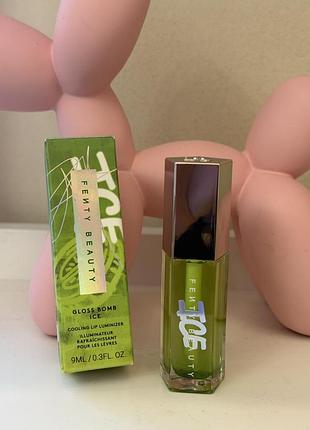Fenty beauty gloss bomb ice cooling lip luminizer блиск для губ з охолоджувальним ефектом