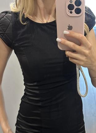 Міні чорне плаття від h&m 3