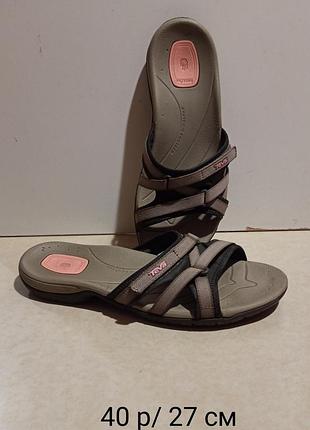 Спортивні шльопанці teva tirra slide, 40,5р