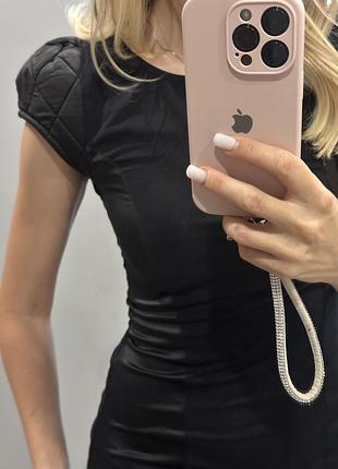 Міні чорне плаття від h&m 4