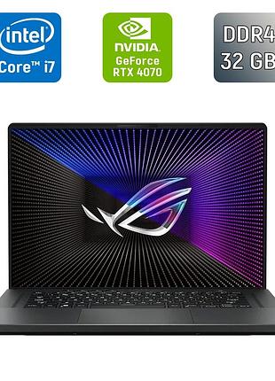 Игровой ноутбук asus rog zephyrus gu603vi / 16" (1920x1080) ips / intel core i7-13620h (10 (16) ядер по 3.6 - 4.9 ghz) / 32 gb