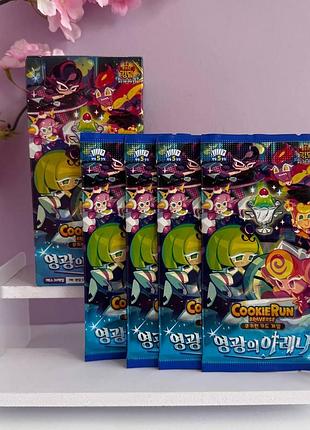 Оригінальні колекційні картки по грі кукі ран cookie run