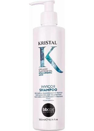 Шампунь bbcos для поврежденных волос kristal invigor shampoo 300 мл