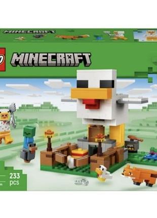 Конструктор lego minecraft «куряча ферма» (артикул 21585)