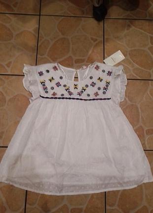 Блуза. вискозовр. р.м, 40eur. clockhouse