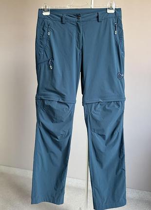 Трекінгові жіночі штани брюки шорти mammut l/xl