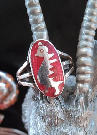 Серебряная винтажная кольца