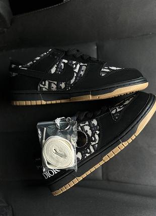 Чоловічі / жіночі кросівки найк данк лов nike dunk low dior oblique 45