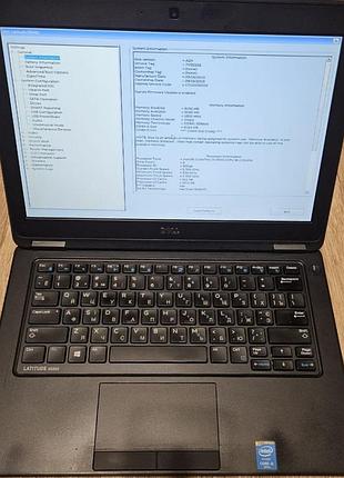 Ноутбук dell latitude e5250/i5-5200u/8gb ram/hdd 500gb