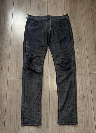 Чоловічі байкерські y2k джинст true religion розмір 31 синій