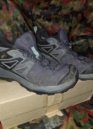 Треккинговые кроссовки salomon x adiant gore-tex (оригинал, 25.5 см)