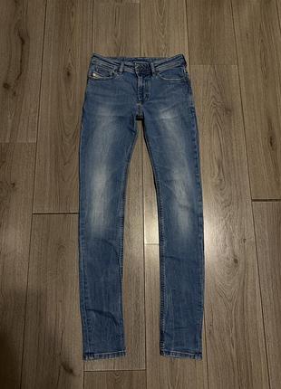 Жіночі skinny джинси diesel vintage розмір 27 синій