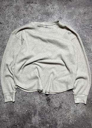 Базовий жіночий лонгслів світшот uniqlo