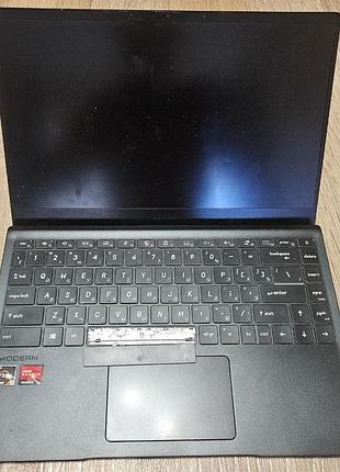 Запчасти msi modern 14 b4mw матрица, шлейфы, материнская плата и процессор, петли