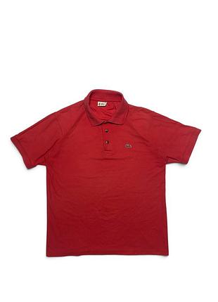 Чоловіче поло lacoste vintage червоне m