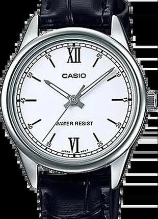 Годинник жіночий casio timeless collection ltp-v005l-7b2 білий циферблат