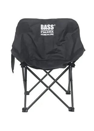 Складной кемпинговый стул bass polska bh 30034 черный