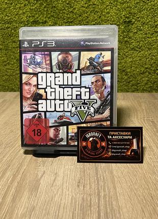 Гра gta 5 (gta v) для ps3 (playstation 3), оригінал, дискове видання