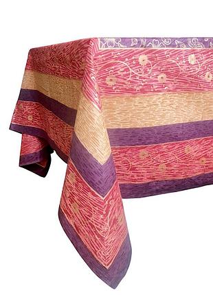 Скатерть 210 x 140 см silk route a-3722 коричневая