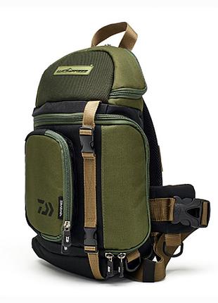 Рюкзак daiwa wilderness roto l (a0009522900) — водовідштовхувальний рибальський рюкзак із жорстким дном