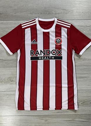 Футбольная футболка джерси адидас шефилд adidas sheffield united 2021/22 home jersey, m, оригинал