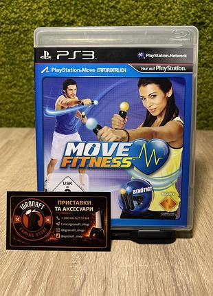 Гра move fitness для ps3 (playstation 3), б/в, оригінал під ps move