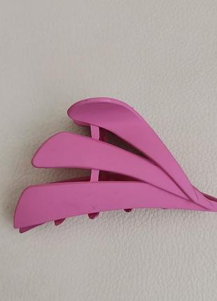 Заколка-краб для волос однотонная silk route a-3138