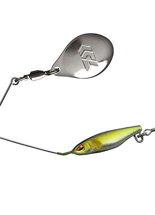 Блесна спиннербейт daiwa prorex micro spinner fish tg 5.3g #silver (a0020130000) – микроспиннер с вольфрамовым сердечником