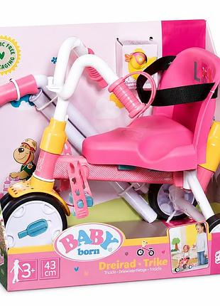 Велосипед для ляльки бебі борн та бебі аннабель baby born zapf creation baby annabell