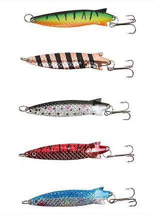 Набір блешень daiwa mission hunter lure kit 17g (a0009592000) уловистих блешень для щуки, окуня й форелі