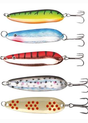 Набір блешень daiwa mission raider lure kit 20g (a0009592200) уловистих блешень для щуки, окуня й форелі