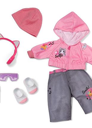 Одяг для ляльки бебі борн baby born baby annabell zapf creation одягу для baby born