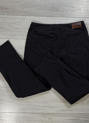 Черные нейлоновые брюки тн норт фейс the north face nylon stretch pants, 34 (l), оригинал