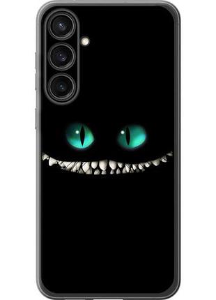Чехол на samsung galaxy s23 fe чеширский кот из силикона fch_0168790
