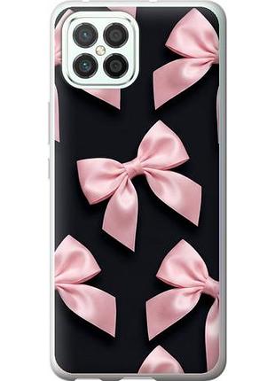 Чехол на huawei nova 8 se coquette ribbons dark coquette из силикона fch_0168482
