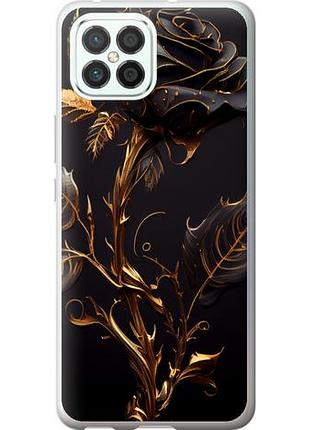 Чехол на huawei nova 8 se роза 3 из силикона fch_0168936
