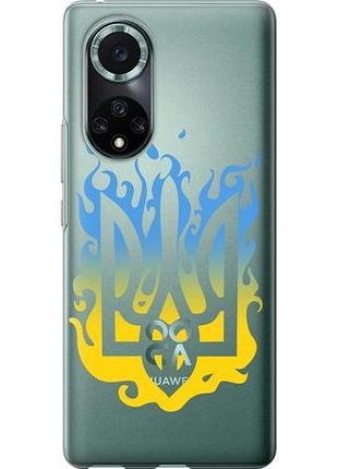 Чехол на huawei nova 9 pro герб из силикона fch_0168963