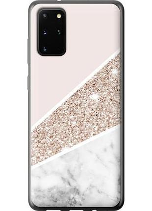 Чехол на samsung galaxy s20 plus пастельный мрамор из пластика fch_0019388