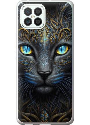 Чехол на huawei nova 8 se кошка из силикона fch_0169212