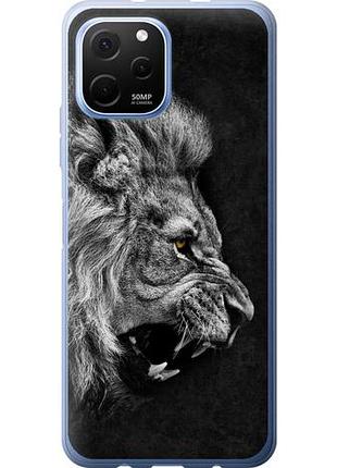 Чехол на huawei nova y61 лев из силикона fch_0169395