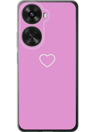 Чехол на huawei nova xiaomi 12 se / nova 11 se сердце 2 из силикона fch_0168895