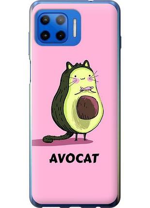 Чехол на motorola moto g plus avocat из силикона fch_0169240